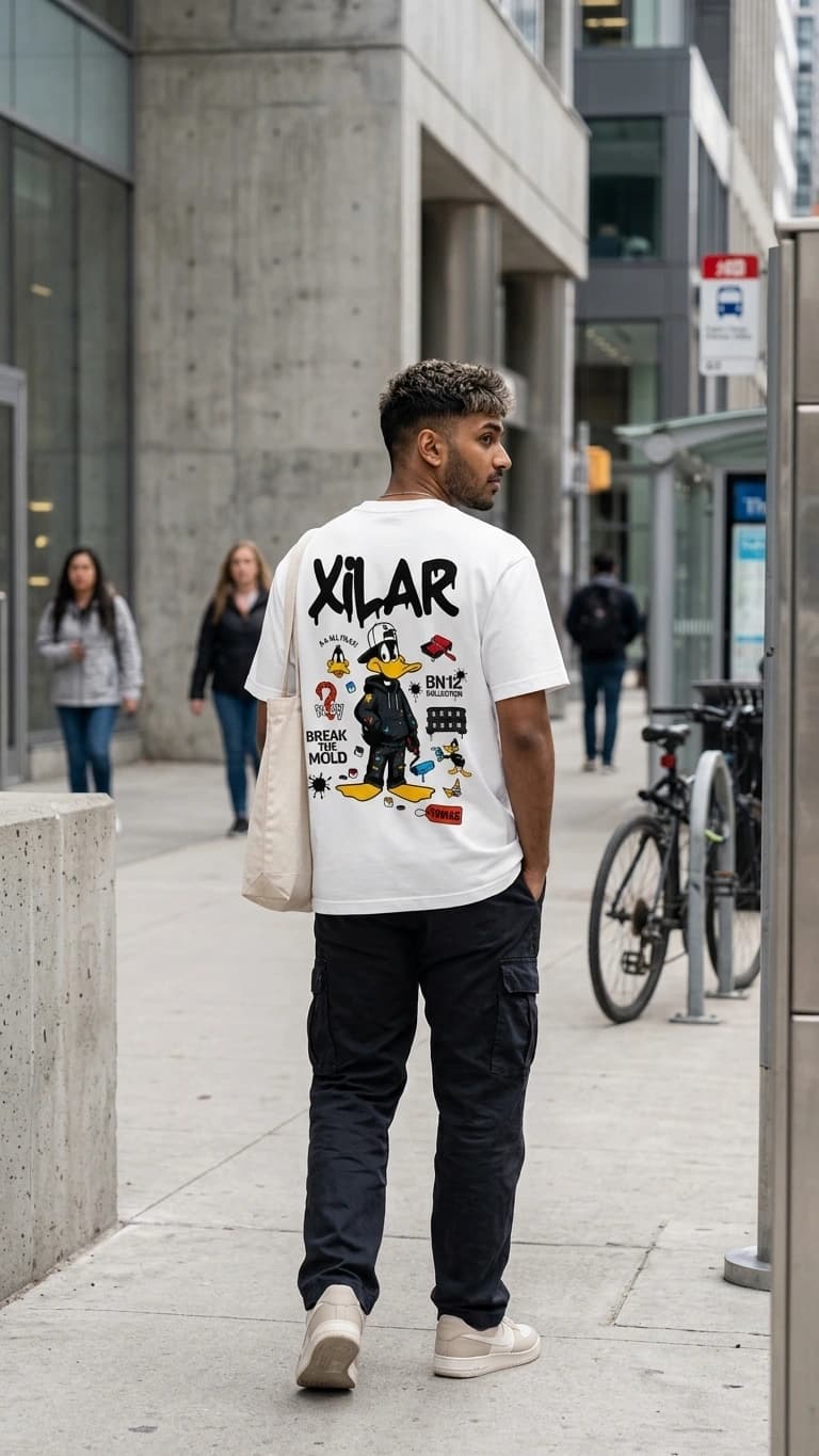 Xilar Noir Graphic Tee — image 1