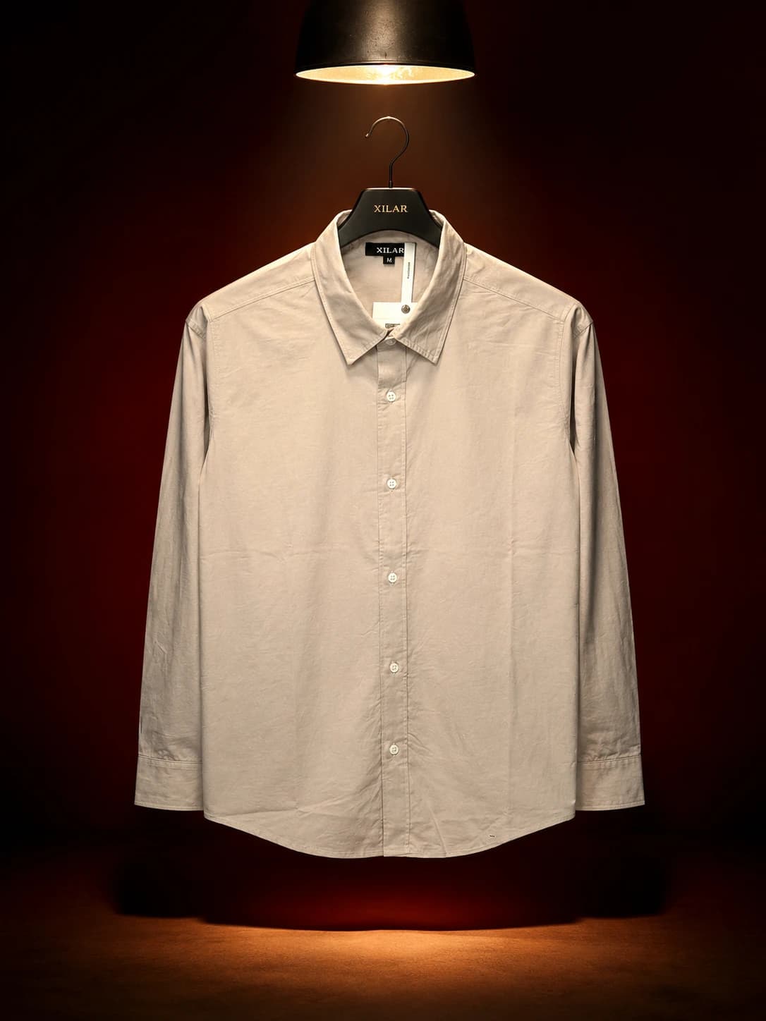 Xilar Ivory Flex Cotton Shirt