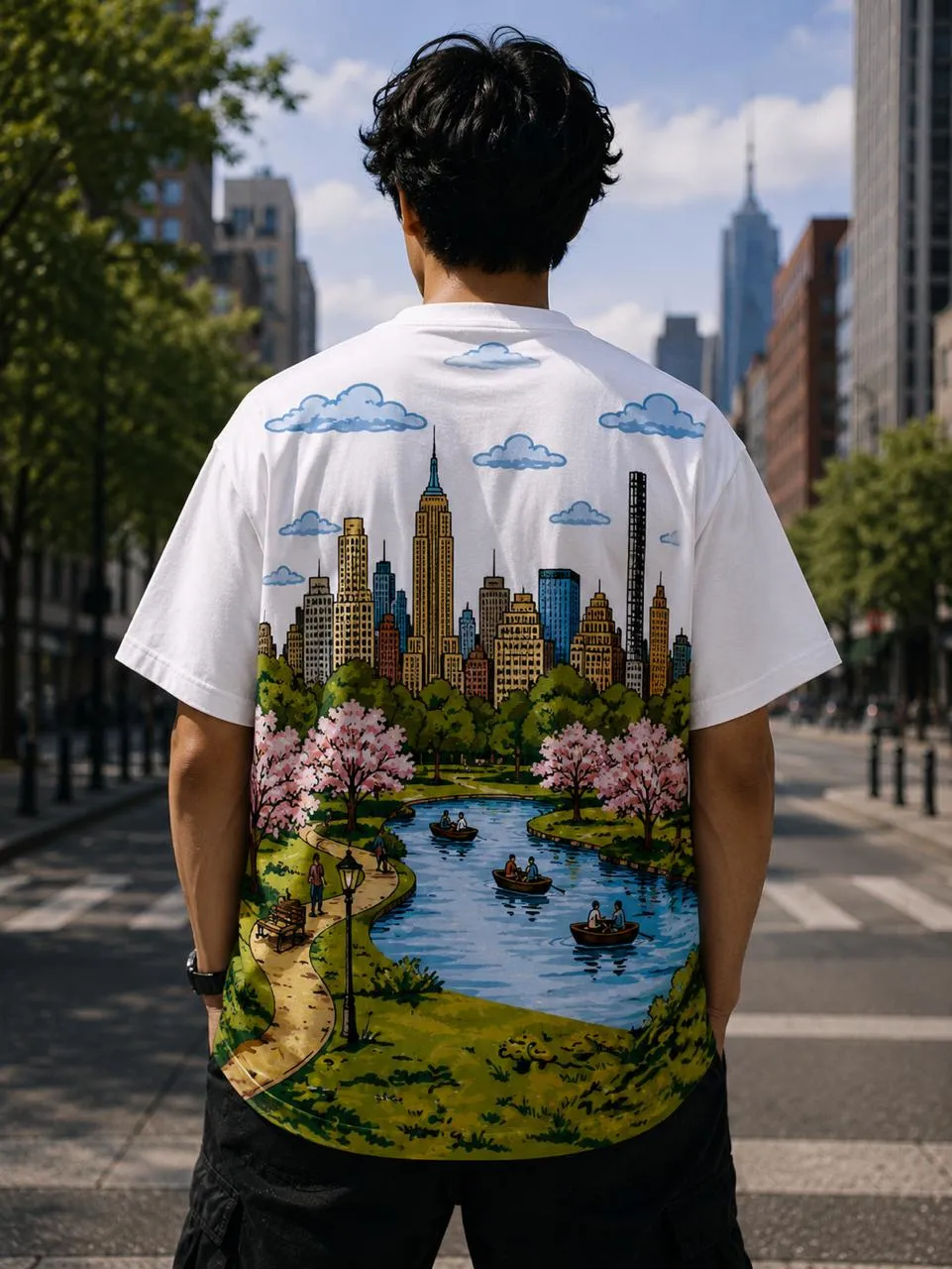 Cityscape Paradise Tee — image 1