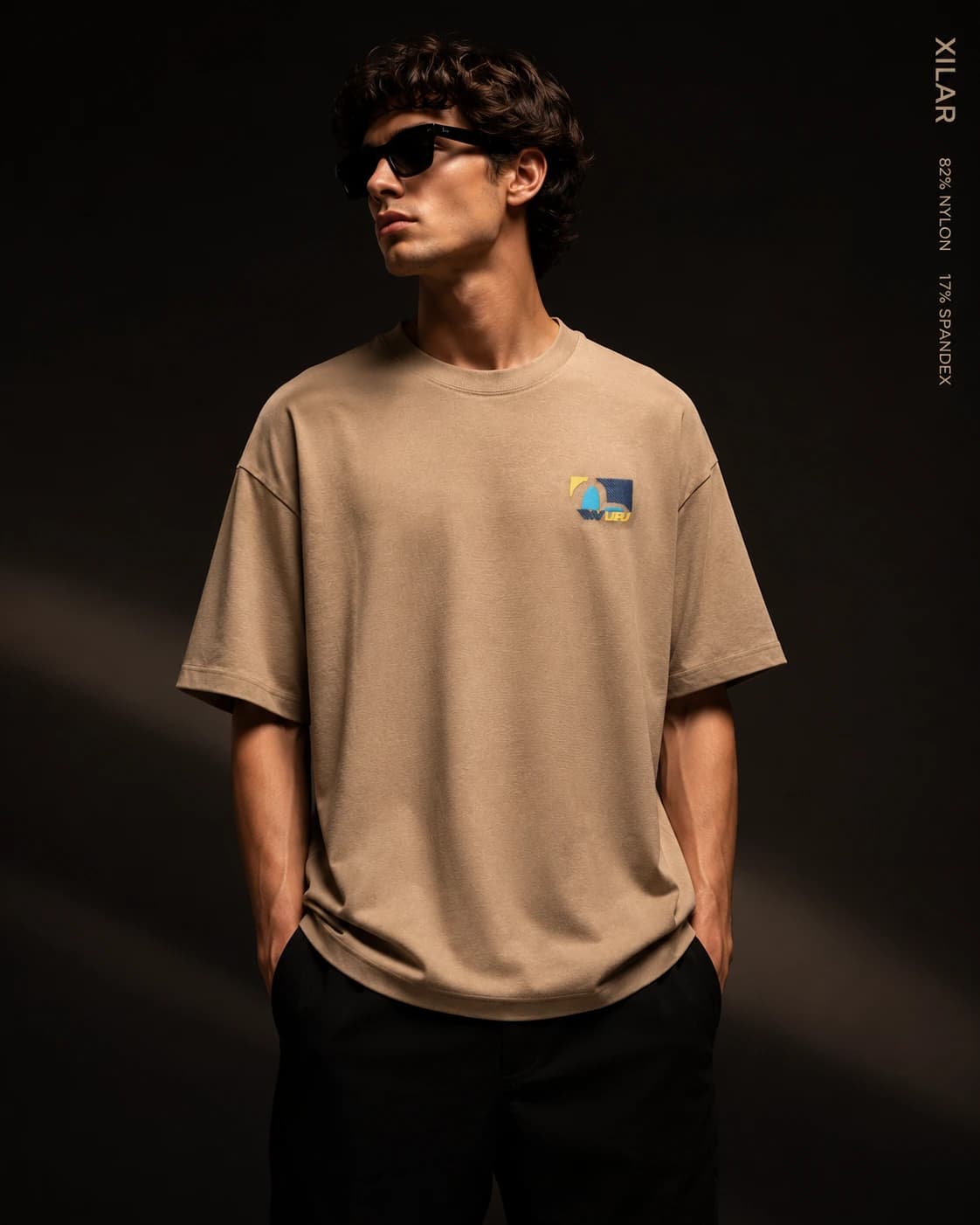 Xilar Horizon Embroidered T-Shirt